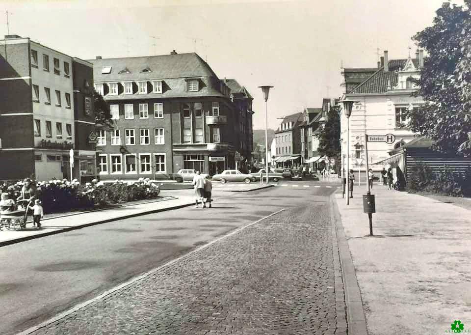 Der Klever Bahnhofsvorplatz in den 60ern