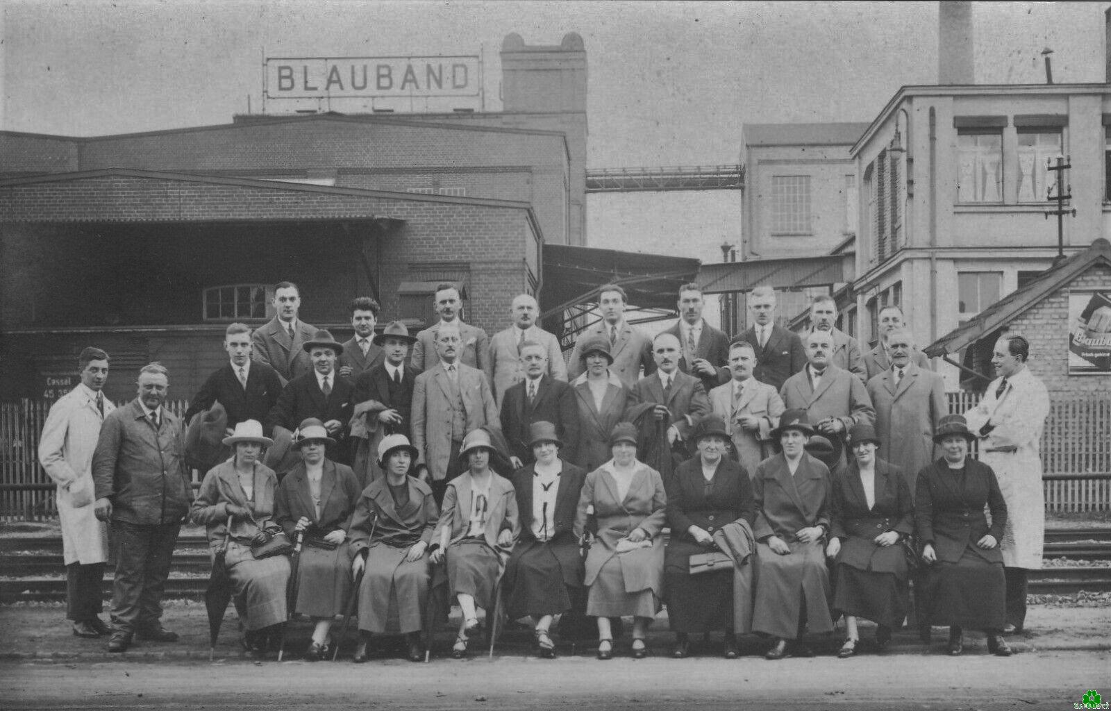 Die Blauband-Familie von van-den-Bergh