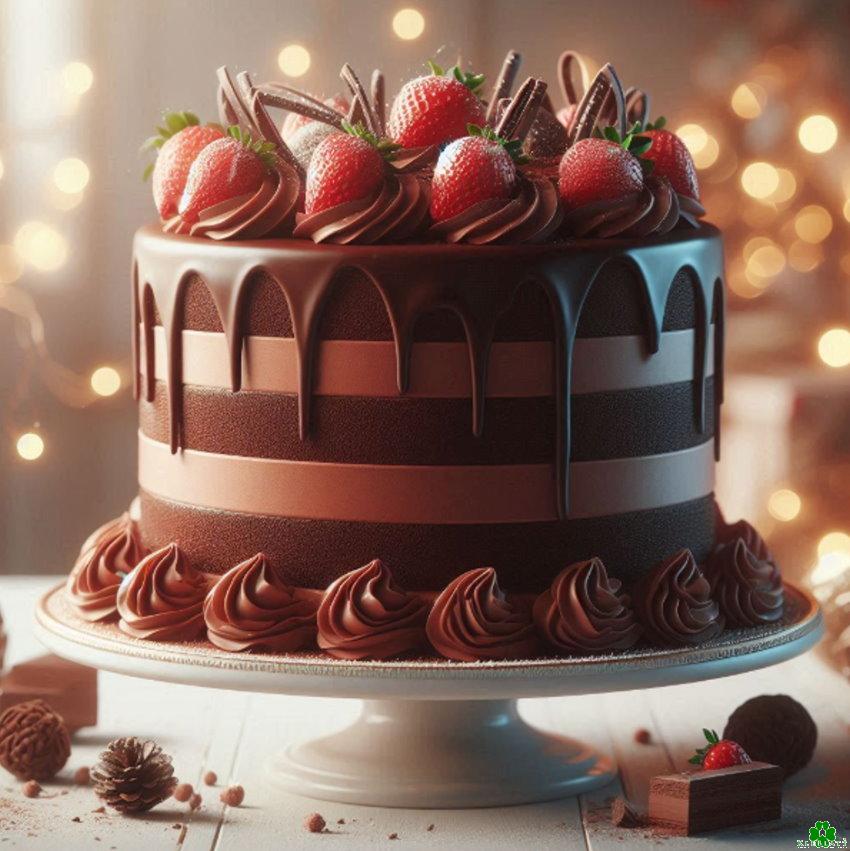 Isst Du auch gerne Schokoladenkuchen?