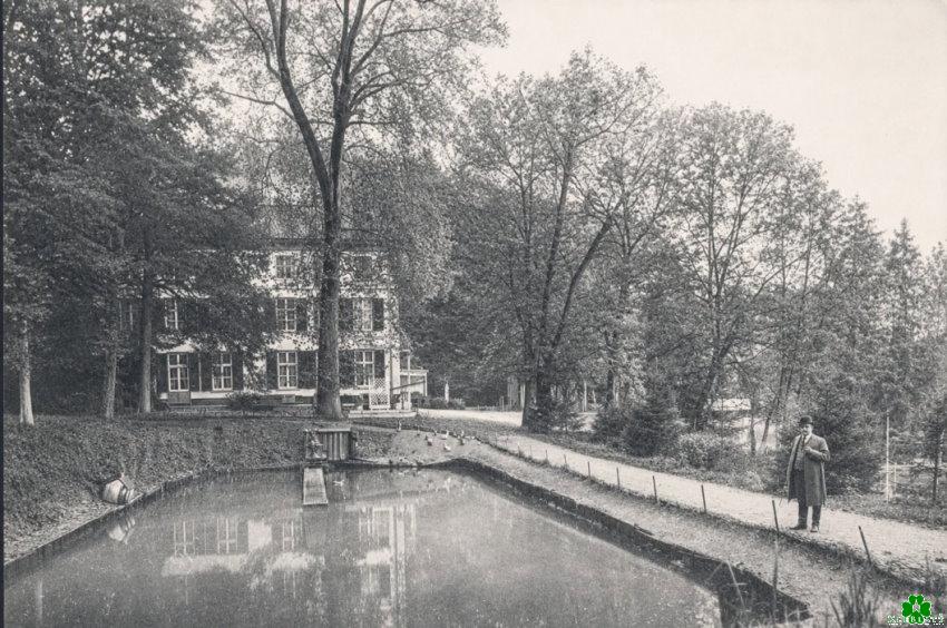 Der Teich vor Hotel Robbers in Kleve
